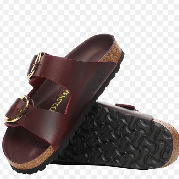 Birkenstock Arizona Zinfandel Red Sz 38 New - Picture 2 of 2